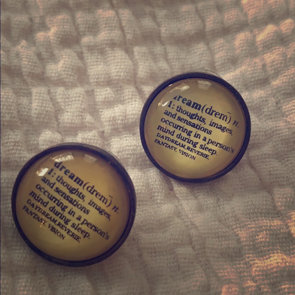 Dream definition earrings
